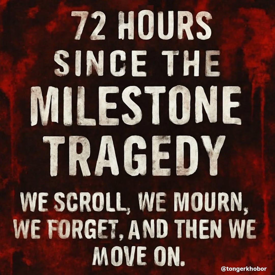 The Milestone Tragedy. Children lost their lives, and over 170 others were left broken and scared.