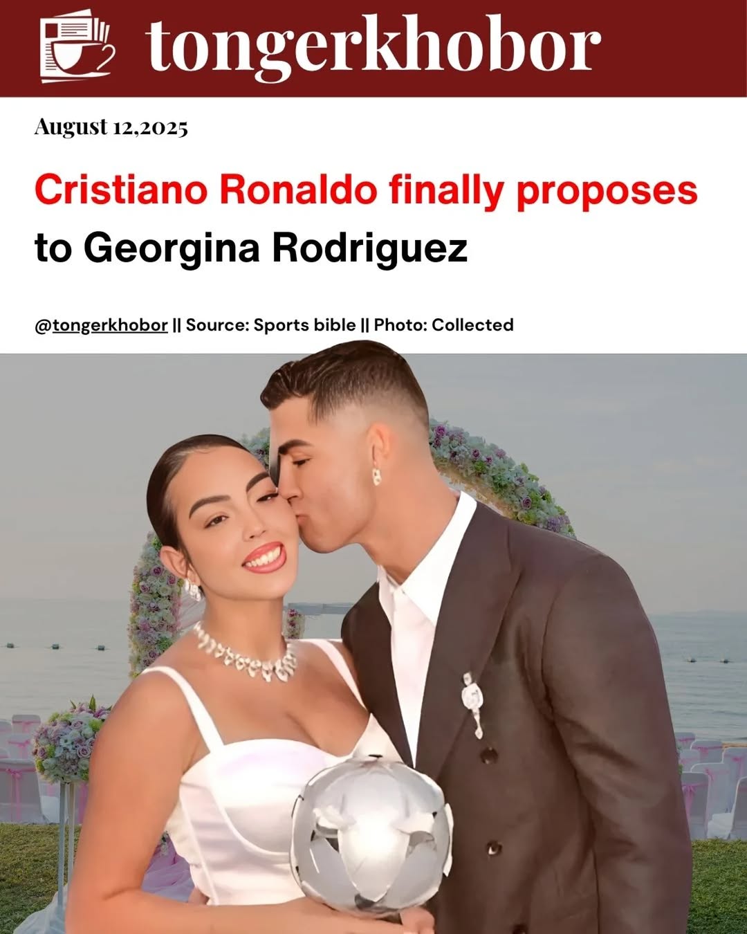 Cristiano Ronaldo has officially proposed to Georgina Rodríguez, confirming their engagement after nearly nine years together and building a family of...