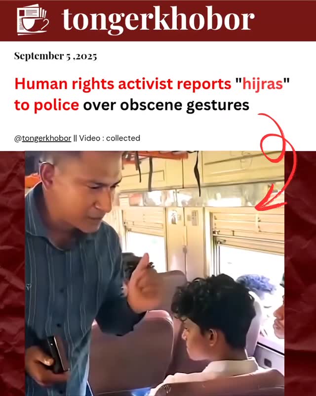 In Dhaka, hijras’ obscene gestures in public have sparked outrage.