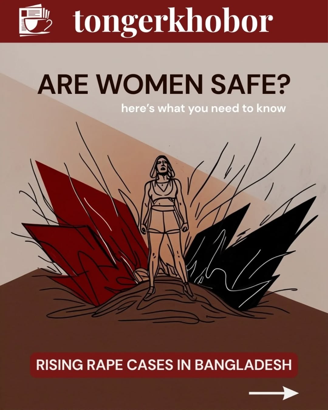 Report on Bangladesh's worsening gender violence crisis: In just six months of 2025, 354 rape cases were reported nearly matching all of 2024 with ove...