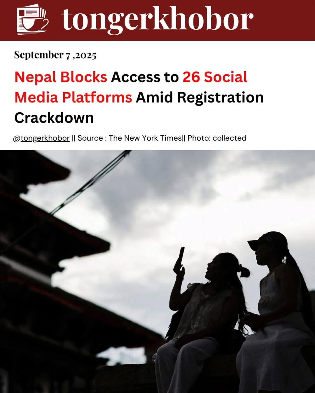 In a landmark move on September 4, 2025, Nepal’s government directed ISPs to suspend access to 26 major social media and messaging platforms including...