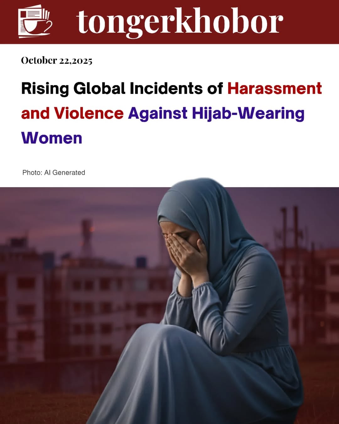 In societies where the hijab remains uncommon or highly visible, Muslim women who wear it often face disproportionate hostility — from intrusive stare...