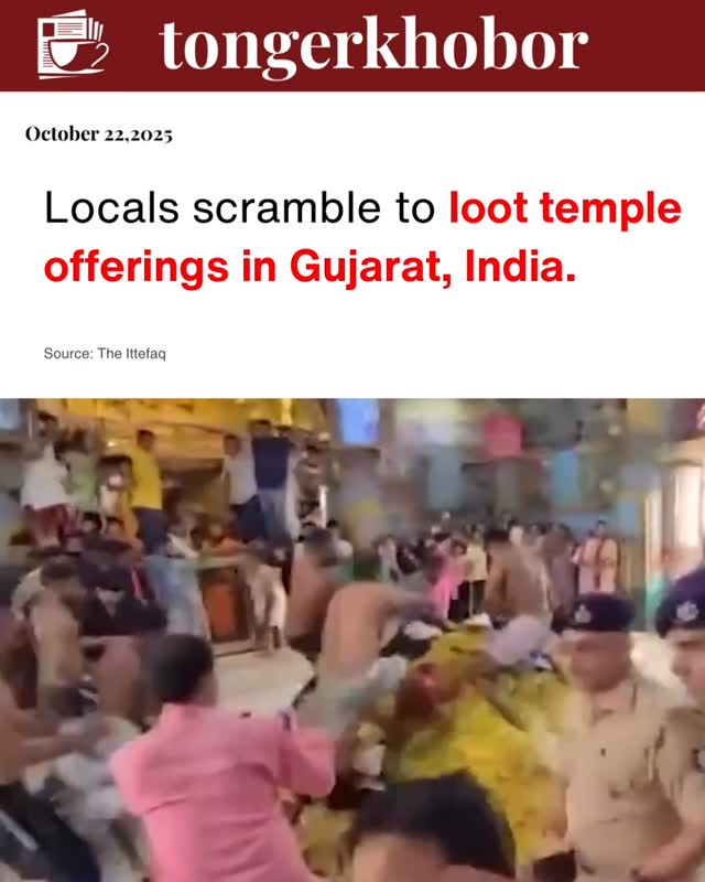 Locals in Gujarat, India, notably at Dakor’s Ranchhodraiji Temple, participate in a traditional ritual during the Annakoot festival where over 3,000 k...