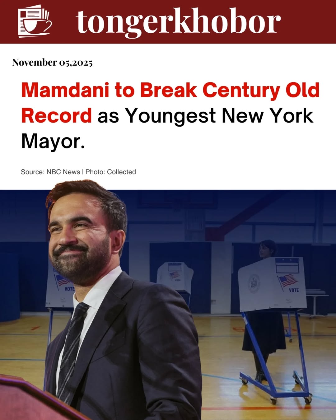 Zohran Mamdani has won New York’s mayoral race, NBC News projects, after the 34-year-old democratic socialist energized progressives in the city and a...