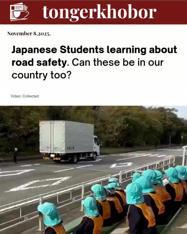 Watch how Japanese students learn vital road safety skills through fun and practical lessons.