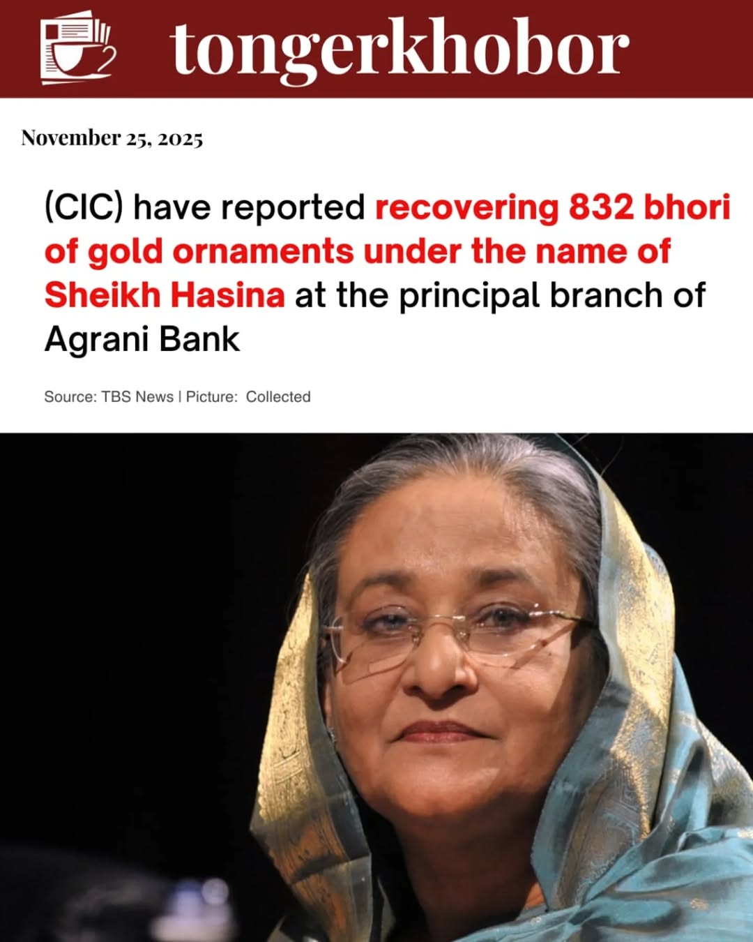 A senior CIC official confirmed the matter to The Business Standard tonight (25 November).