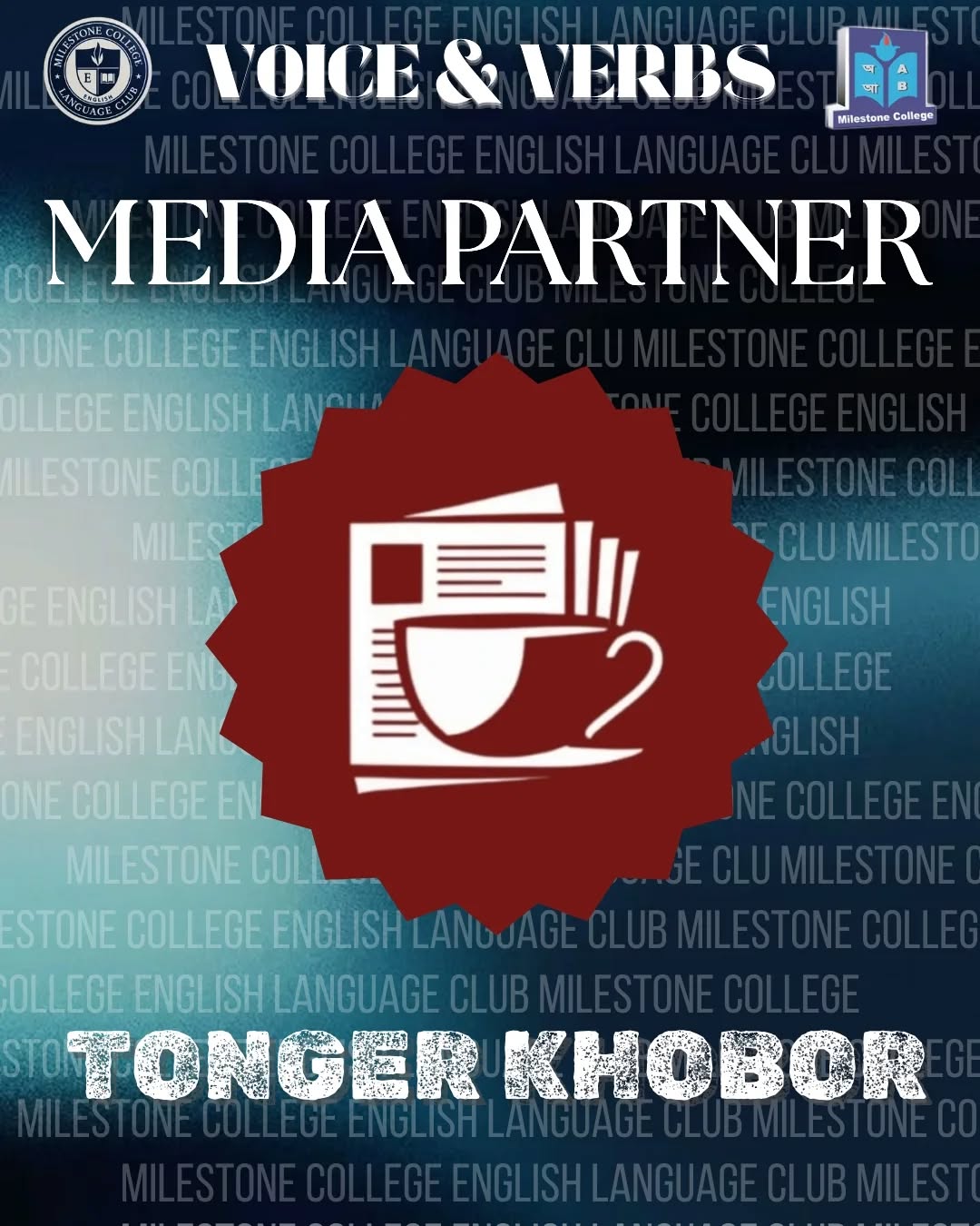 No story to be missed out upon, as @tongerkhobor is officially our media partner at Voice & Verbs!