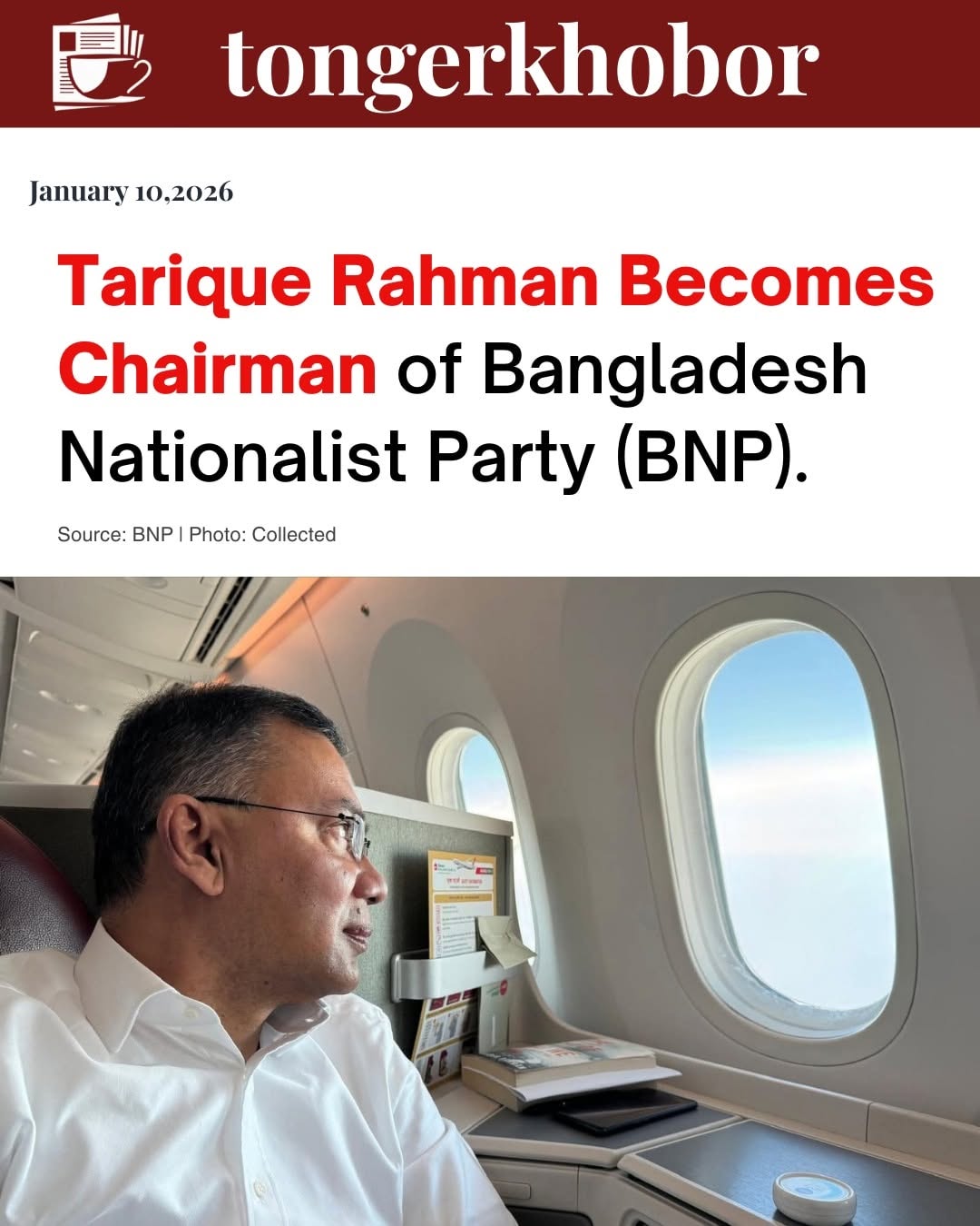 On January 9, 2026, Tarique Rahman was formally appointed Chairman of the Bangladesh Nationalist Party (BNP), succeeding his mother Begum Khaleda Zia,...