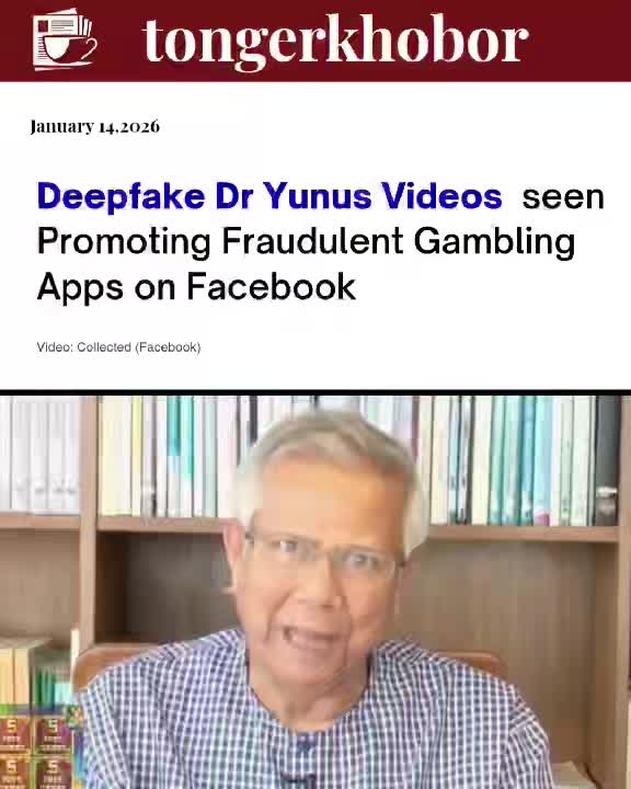 🚨 Beware Fake Dr Yunus Videos on FB🚨